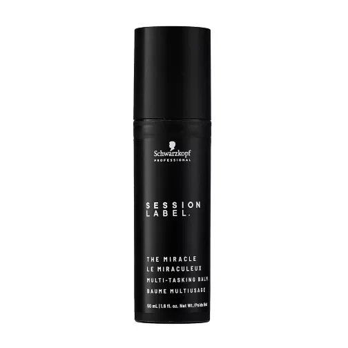 Schwarzkopf Session Label The Miracle Smoothing Leave-in Balm, wygładzający balsam wielozadaniowy do włosów, 50ml