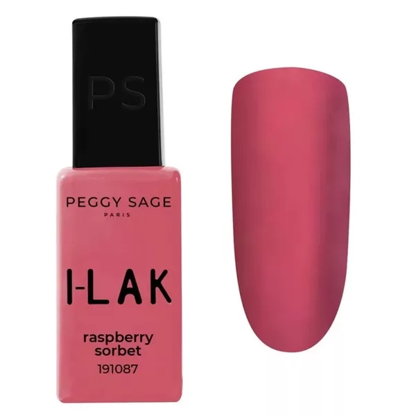 Peggy Sage I-LAK, lakier hybrydowy, Raspberry Sorbet, 11ml