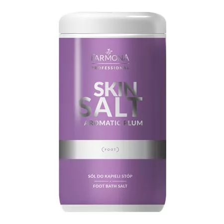 Farmona Professional Skin Salt, sól do kąpieli stóp, śliwka, 1250g