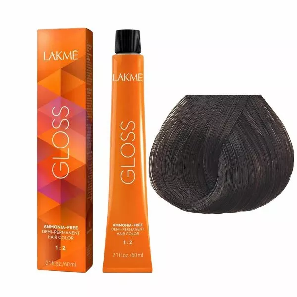 Lakme Gloss, farba do koloryzacji ton w ton, 4/00, 60ml