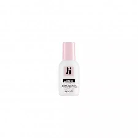 hi hybrid, acetone, preparat do usuwania lakieru hybrydowego, 50ml
