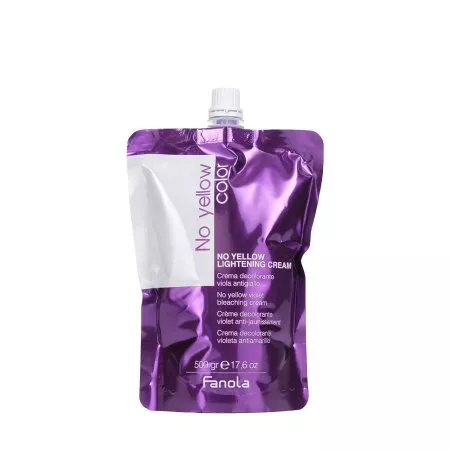 Fanola No Yellow, rozjaśniacz w kremie, 500g