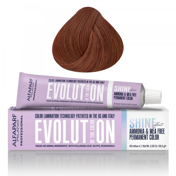 Alfaparf Evolution of the Color Shine Effect, farba do włosów, 7.46, 60ml