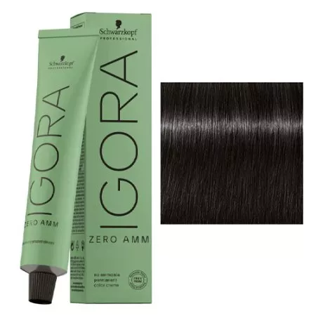 Schwarzkopf Igora Zero Amm, farba do włosów, 1-0, 60ml