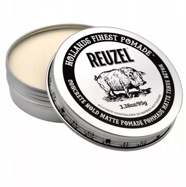 Reuzel Concrete Hold Matte Pomade, pomada utrwalająca, matowa, 95g