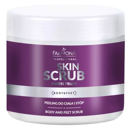 Farmona Professional Skin Scrub, Peeling do ciała i stóp, FOREST FRUITS, 500g