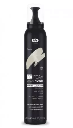 Lisap Re-Foam, pianka koloryzująca, srebrny, 200ml