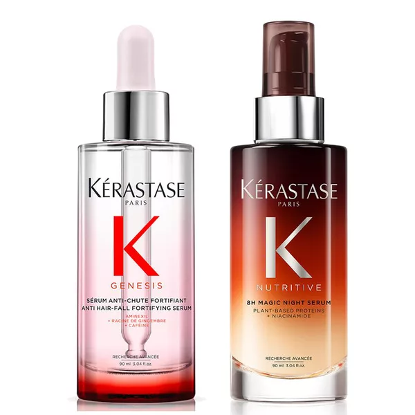 Kerastase Magic Night Duo wzmacniająco-odżywczy zestaw do włosów i skóry głowy, serum Genesis 90ml + serum Nutritive 8H 90ml