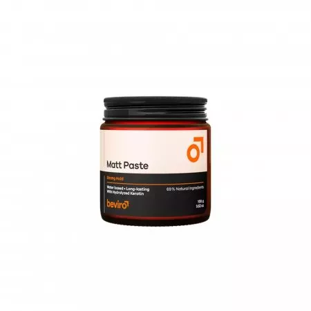 Beviro Hair, Matt Paste, matowa pasta, mocne utrwalenie, 100g