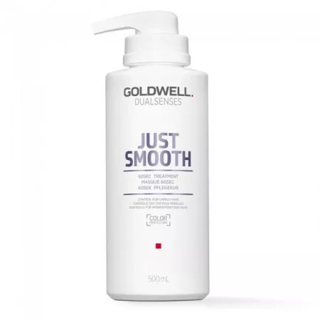 Goldwell Dualsenses Just Smooth, 60-sekundowa kuracja ujarzmiająca, 500ml