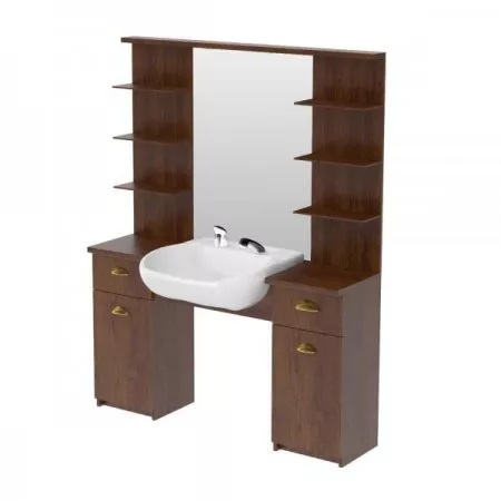 Konsoleta barberska Panda Economy, pojedyncza