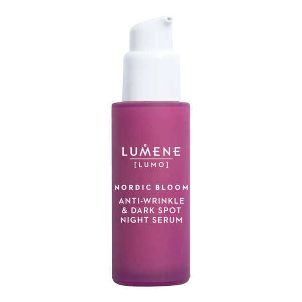 Lumene Nordic Bloom [LUMO], przeciwzmarszczkowe serum na noc do twarzy, 30ml