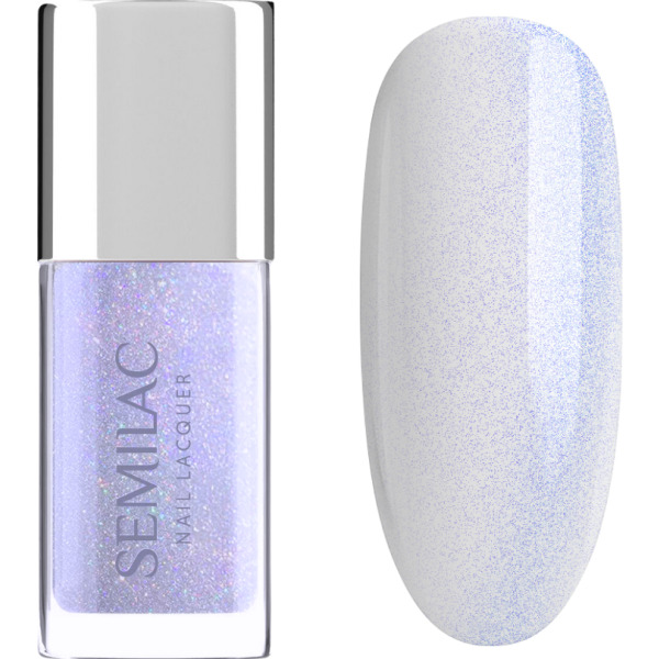 Semilac, klasyczny lakier do paznokci, 117 Pink-a-Blue, 9ml