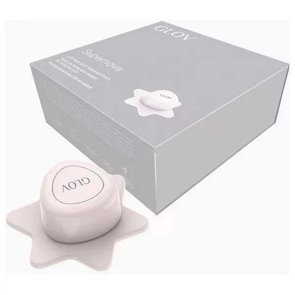 Glov Supernova urządzenie LED punktowe na trądzik z etui, akumulator USB