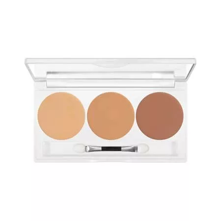 Kryolan Dermacolor Camouflage Creme, paleta 3 kamuflaży, 10g, DC 2