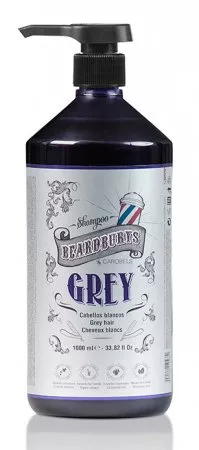 Beardburys Grey, szampon do siwych włosów, 1000ml