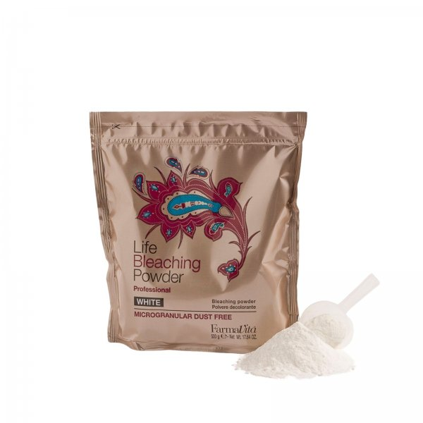 Farmavita Life Bleaching Powder White, rozjaśniacz, proszek rozjaśniający, biały, 500g