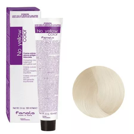 Fanola No Yellow, krem koloryzujący do włosów blond, S.1322, 100ml