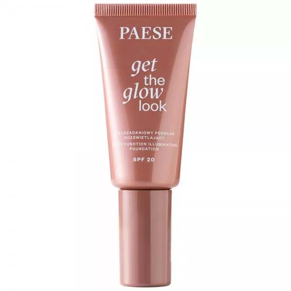 Paese Get The Glow Look wielozadaniowy podkład rozświetlający 2N Sand Beige 30ml