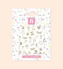 Hi Hybrid XMAS, samoprzylepne naklejki na paznokcie, 06