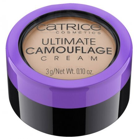 Catrice Ultimate Camouflage Cream, trwały, kremowy korektor, N Light Beige 020, 3g