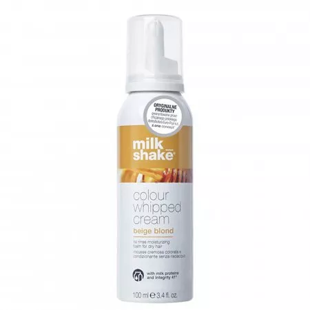Milk Shake Colour Whipped Cream, pianka koloryzująca, beige blond, 100ml