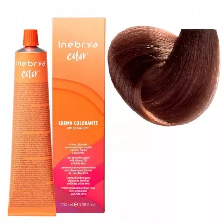 Inebrya Color, farba do włosów, koloryzacja trwała, 7/9, 100ml