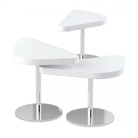 Stolik do poczekalni Panda Ovo, wysoki