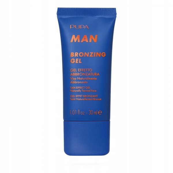 PUPA Man Bronzing Gel, żel brązujący do twarzy, dark, 50ml