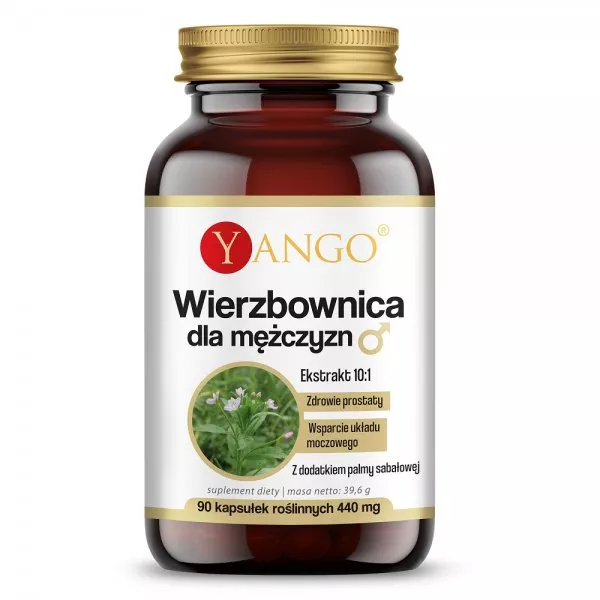 Yango Wierzbownica dla mężczyzn suplement diety 90 kapsułek
