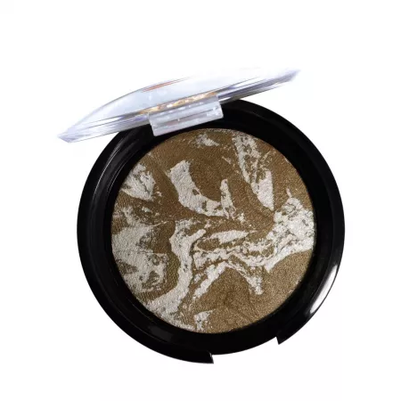 Peggy Sage, puder kompaktowy do twarzy MOSAÏC, terre brunie, 8g