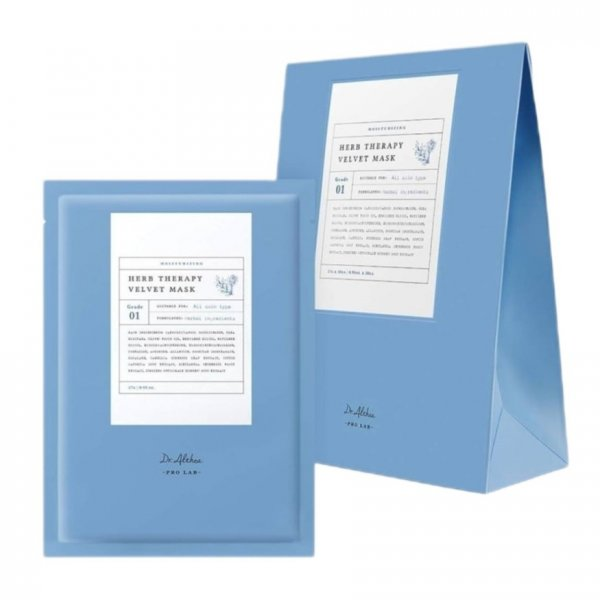 Dr. Althea Pro Lab Herb Therapy Velvet Mask maseczka do twarzy w płachcie 10x27g