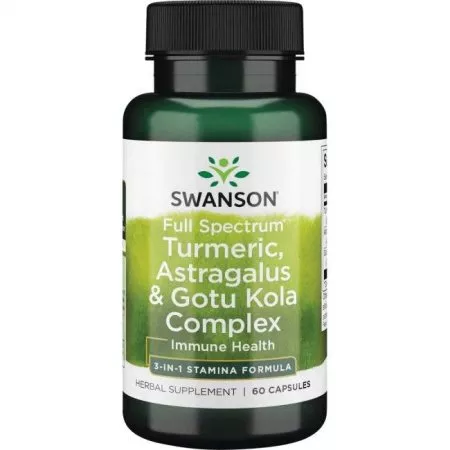 Swanson FS Turmeric Astragalus Gotu Kola 60k