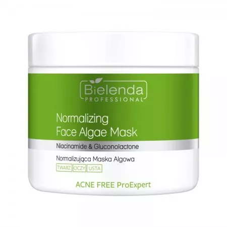 Bielenda Professional Is Acne Free, ProExpert normalizująca maska algowa, 160g