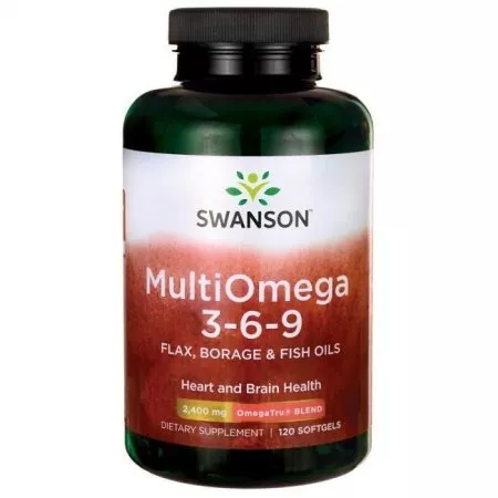 Swanson Multiomega 3-6-9 120kaps