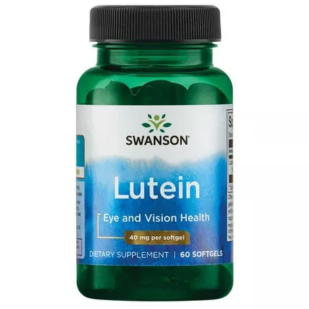 Swanson Luteina, 40mg, 60sgels, suplement diety, ref.SWU981