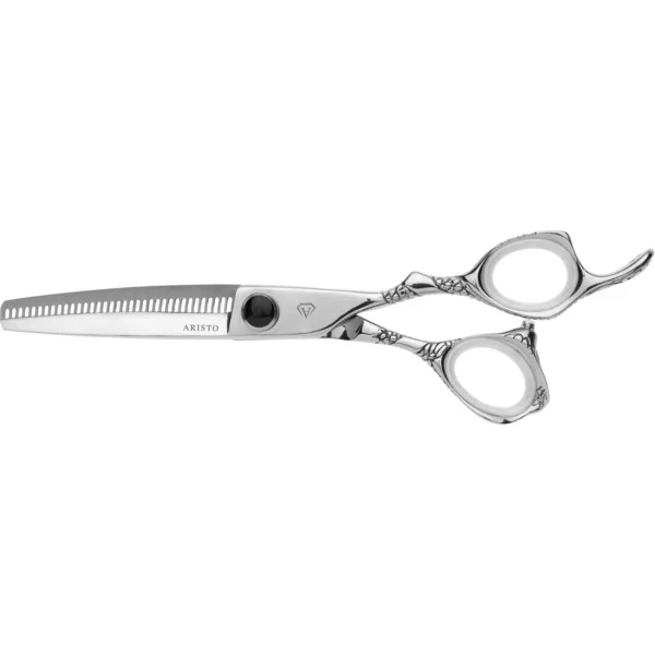 Aristo Cut Like a Diamond Tatsu, degażówki fryzjerskie offsetowe 6.0", stal kobaltowa, precyzyjne cięcie