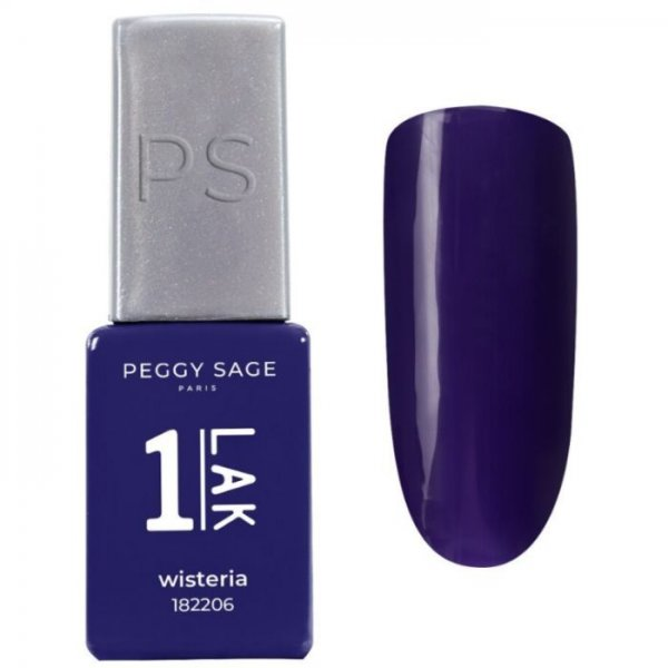 Peggy Sage One-LAK lakier hybrydowy 3w1, wisteria, 5ml