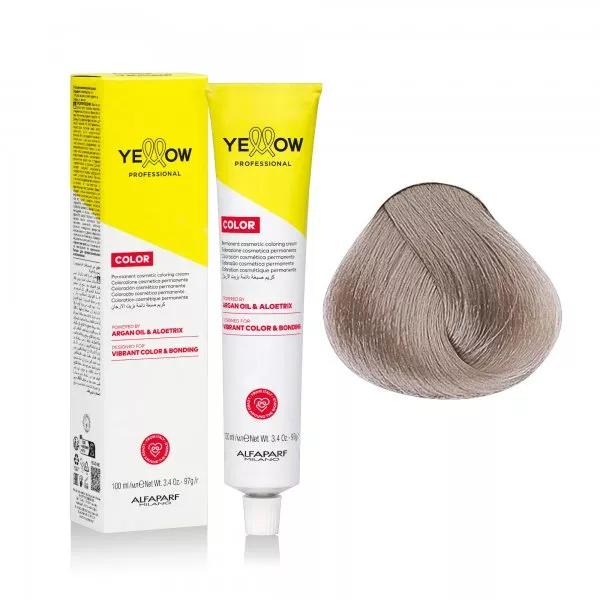 Yellow Professional Color Permanent, farba do włosów, 9.21, 100ml
