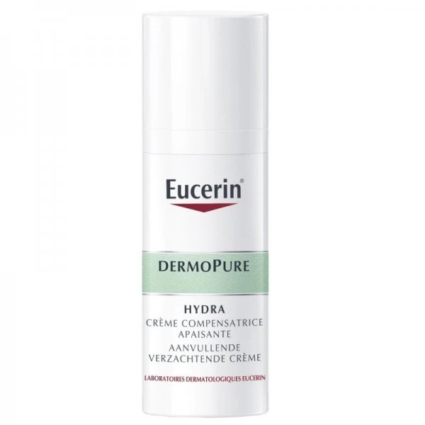 Eucerin DermoPure Hydra kojący krem do twarzy po zabiegach dermatologicznych 50ml