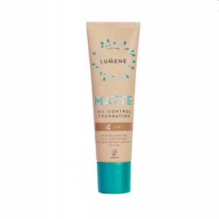 Lumene, podkład matujący, MATTE 4 Tan SPF20, 30ml