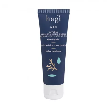 Hagi Prebiotyczny krem do rąk nawilżająco-ochronny Ahoj Kapitanie 50ml