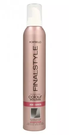 Montibello Finastyle Colour, koloryzująca pianka do włosów, popiel, 320ml
