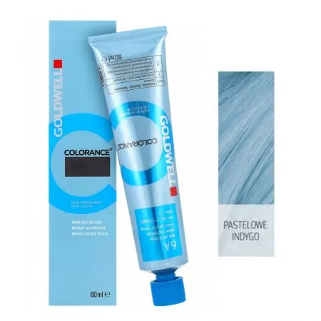 Goldwell Colorance Pastel, farba do włosów bez amoniaku, pastelowe indygo, 60g