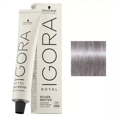 Schwarzkopf Igora Royal Silver Whites, farba, szaro-liliowy, 60ml