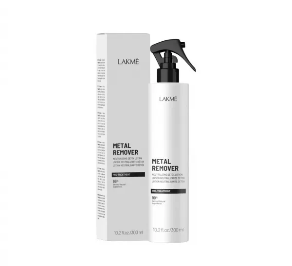 Lakme Metal Remover, neutralizator metali do stosowania przed koloryzacją, 300ml