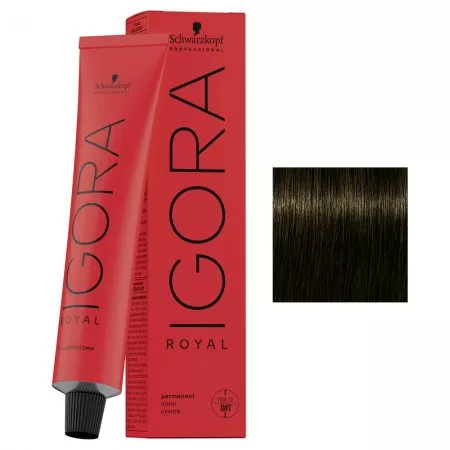 Schwarzkopf Igora Royal, profesjonalna farba do włosów, 4-63, 60ml