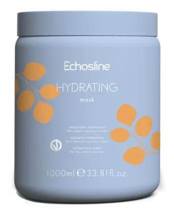 Echosline Hydrating, maska do włosów farbowanych i po zabiegach, 1000ml
