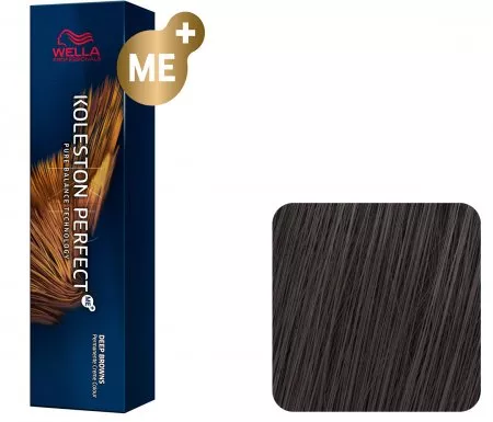 Wella Koleston Perfect ME+, farba do włosów, 4/71, 60ml