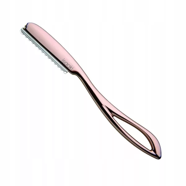 Efalock Isaaki Exclusive Razor, brzytwa fryzjerska, różowe złoto, ref. 33000816
